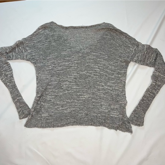 Holister knit v neck sweater grey - Picture 3 of 3